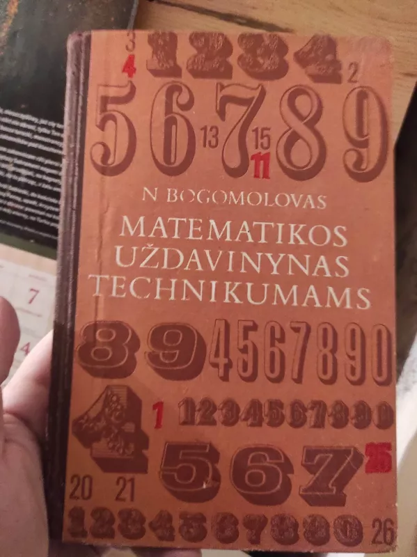 Matematikos uždavinynas technikumams - N. Bogomolovas, knyga 2