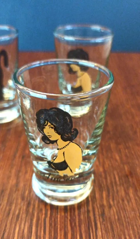 Vintažiniai stikliukai, 50ml, originalioje pakuotėje - , namai ir interjeras 6