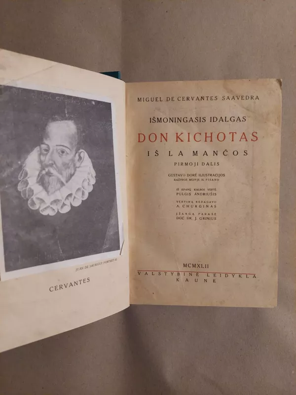 Išmoningasis idalgas Don Kichotas iš La Mančos 1 dalis - Miguel de Cervantes Saavedra, knyga 3