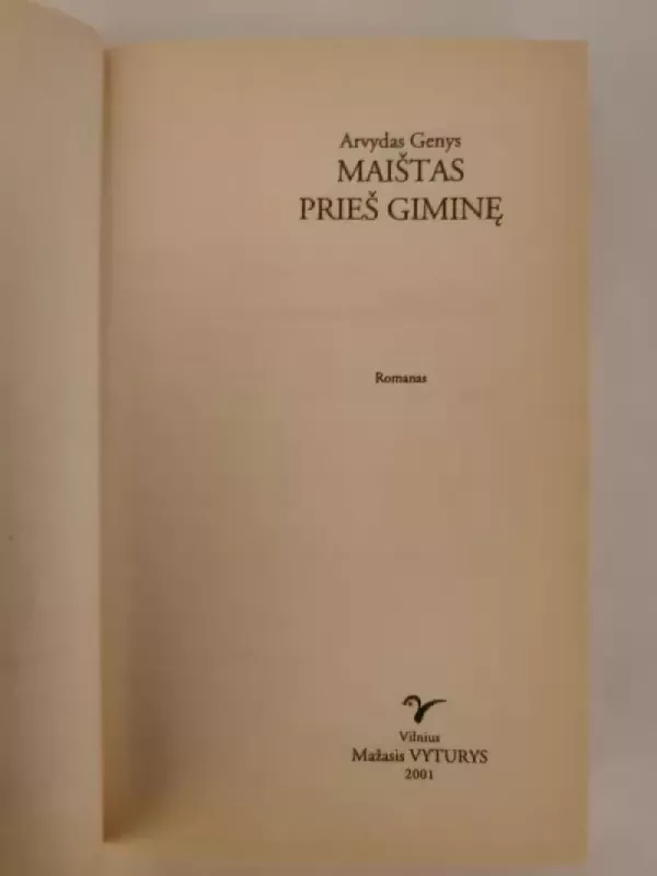 Maištas prieš giminę - Arvydas Genys, knyga 4
