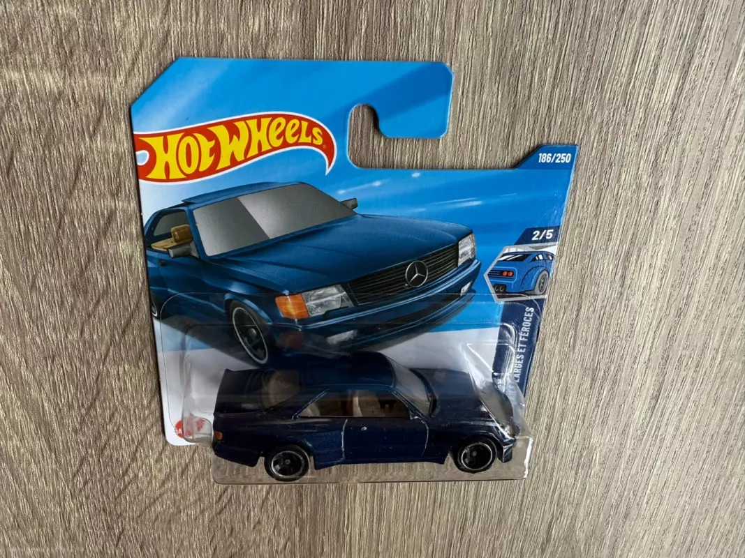 89 Mercedes - Benz 560 Sec AMG Hot Wheels - , namai ir interjeras 5