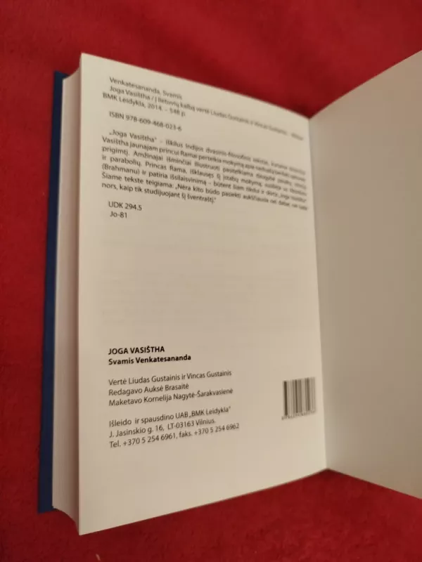 Joga Vasištha - Venkatesananda Svamis, knyga 5