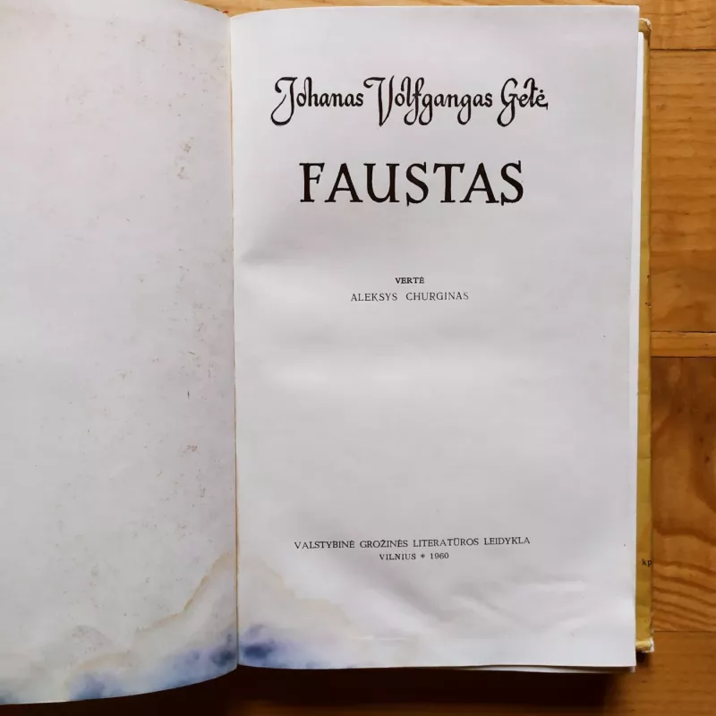 Faustas - Johanas Volfgangas Gėtė, knyga 3