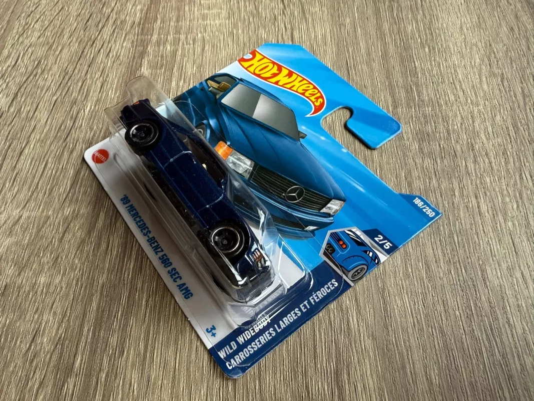 89 Mercedes - Benz 560 Sec AMG Hot Wheels - , namai ir interjeras 4