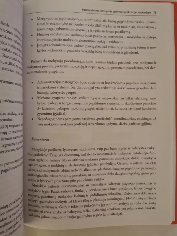Pasidalytoji lyderystė mokykloje. Ateities lyderių ugdymas - Alma Harris, knyga 4