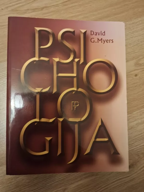 Psichologija - David G. Myers, knyga 2