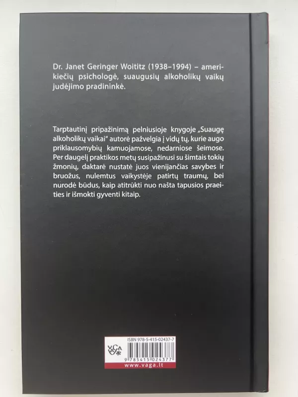 Suaugę alkoholikų vaikai - Janet Geringer Woititz, knyga 4