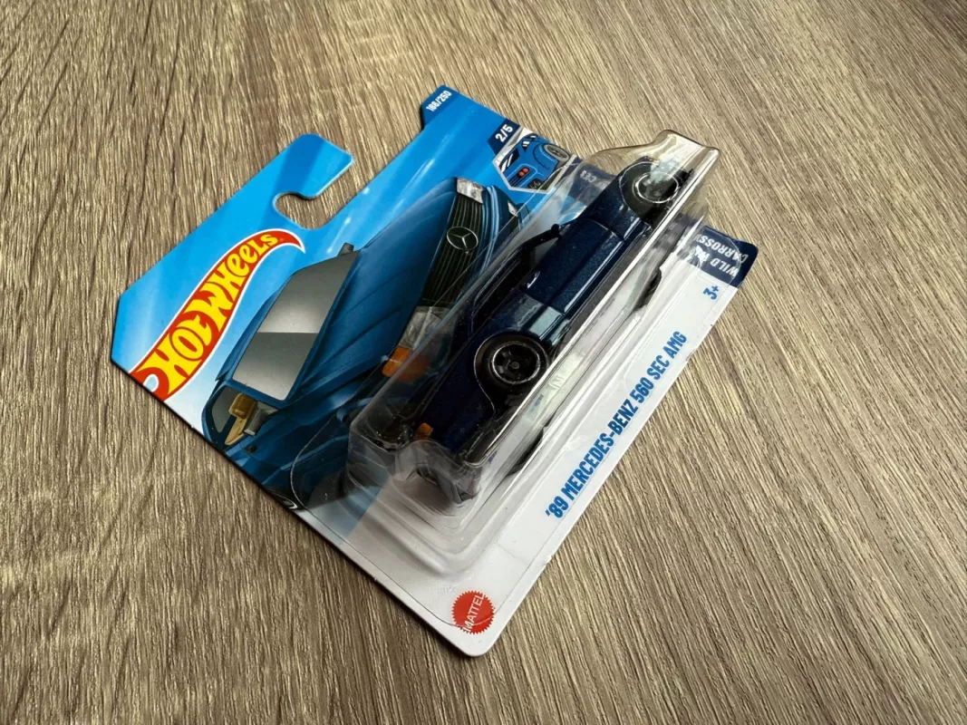 89 Mercedes - Benz 560 Sec AMG Hot Wheels - , namai ir interjeras 3