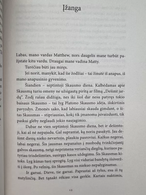 Draugai, meilė ir tas didelis baisus dalykas - Matthew Perry, knyga 3