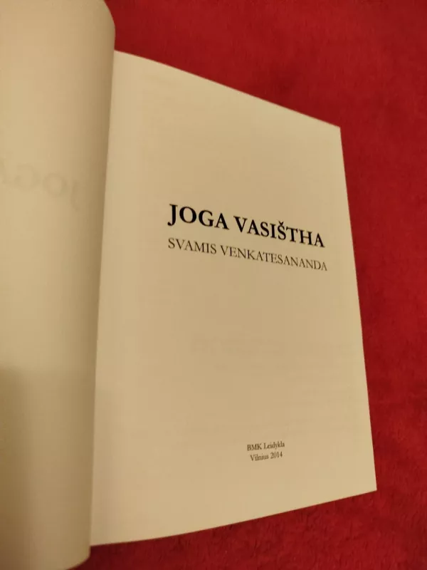 Joga Vasištha - Venkatesananda Svamis, knyga 3