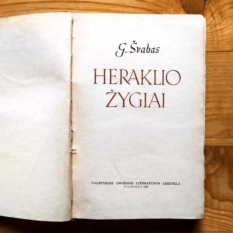 Heraklio žygiai - G. Švabas, knyga 3