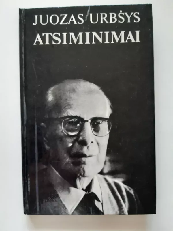 Atsiminimai - Juozas Urbšys, knyga 2