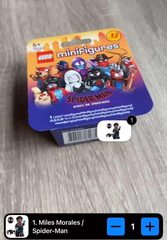 Lego Minifigures Spider-Man Miles Morales 71050 - , stalo žaidimas 4