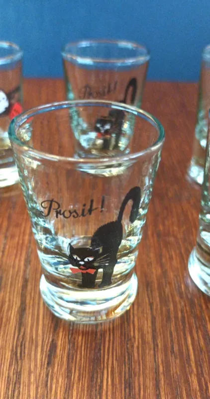 Vintažiniai stikliukai, 50ml, originalioje pakuotėje - , namai ir interjeras 5