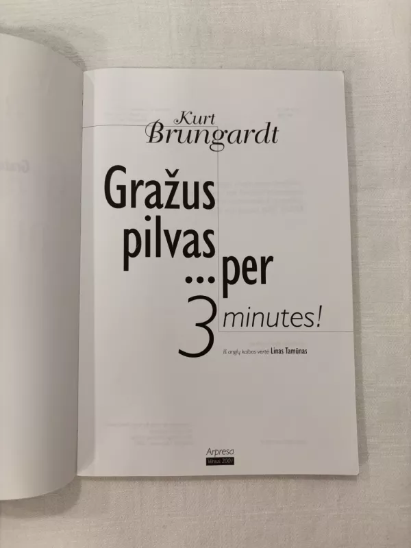 Gražus pilvas ... per 3 minutes! - Kurt Brungardt, knyga 3