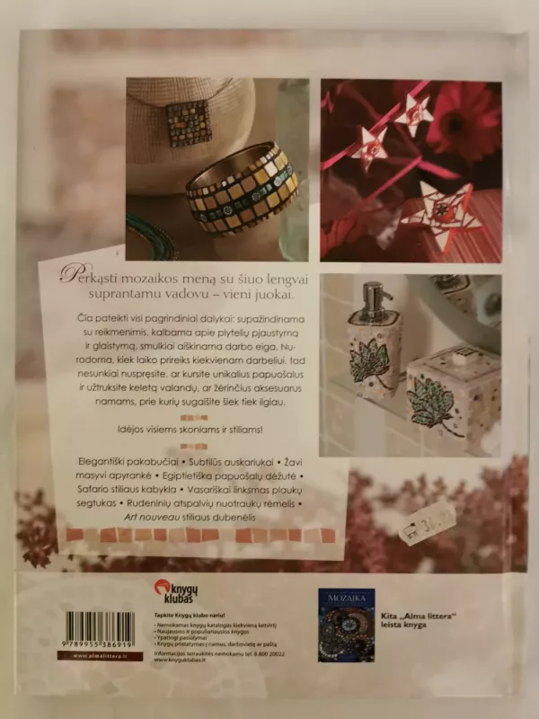 Mozaikos puošmenos - Angie Weston, knyga 5