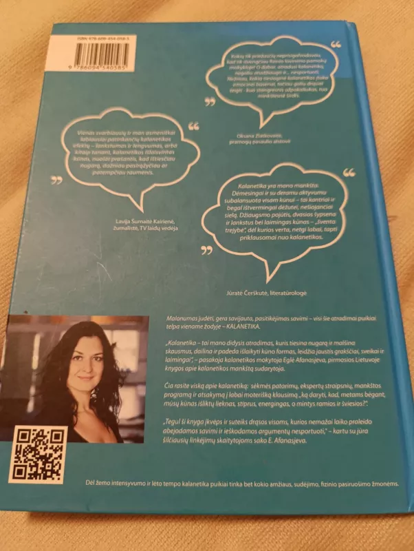 Kalanetika: atradimams įkvepianti mankšta - Eglė Afanasjeva, knyga 4