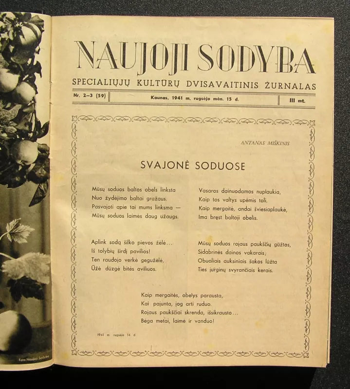 Naujoji sodyba. 1941-1944 m. - Redaktorius: Pranas Rimkus, knyga 4