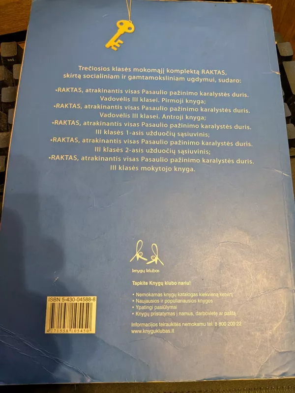Raktas, atrakinantis visas Pasaulio pažinimo karalystės duris Nr. 3 - Rita Makarskaitė-Petkevičienė, Violeta  Varnagirienė, knyga 3