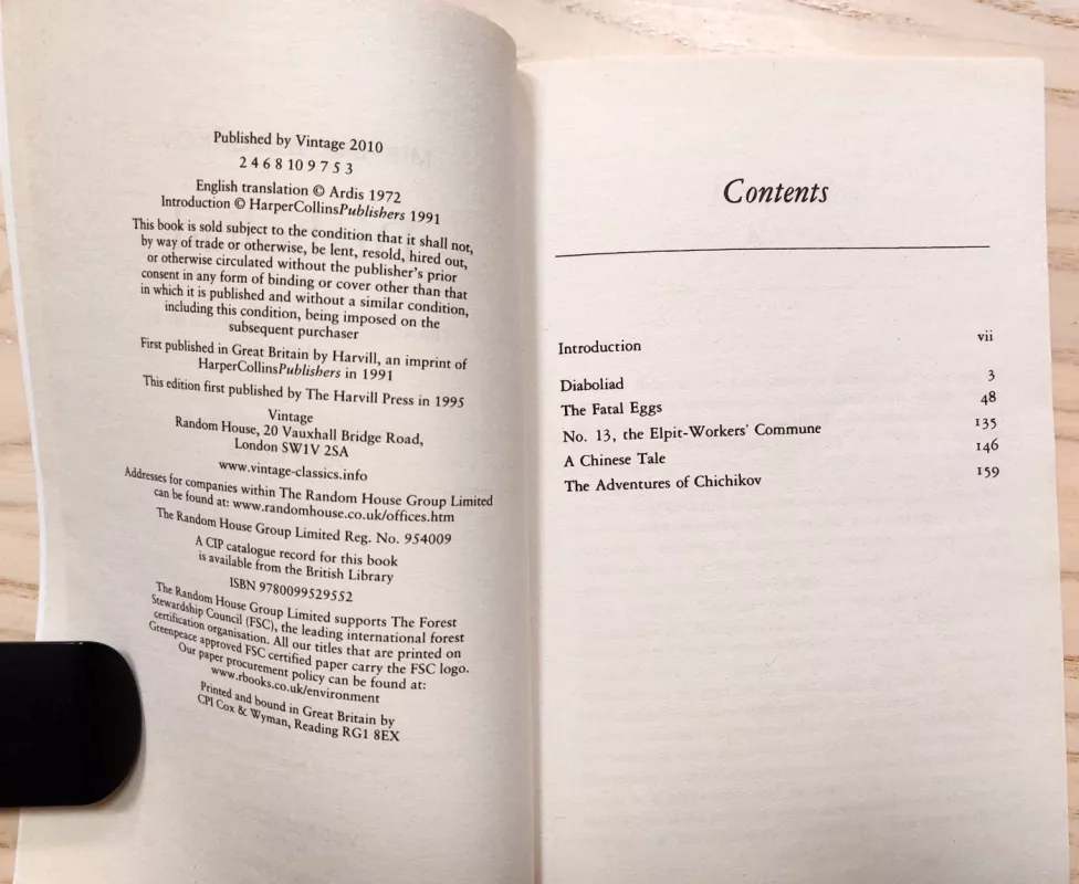 Diaboliad Vintage Classic - Mikhail Bulgakov, knyga 4