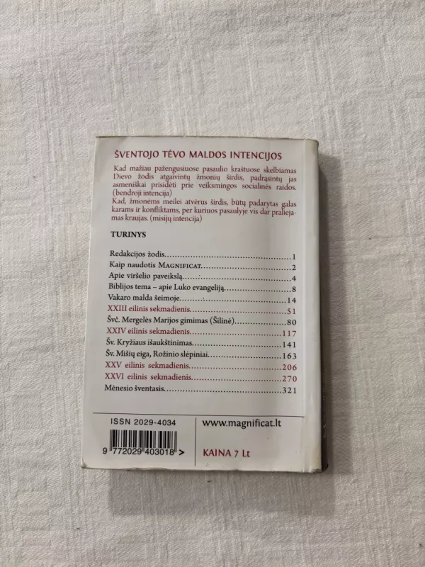 Magnificat. Kasdieniniai skaitymai - Indrė Klimkaitė, knyga 3