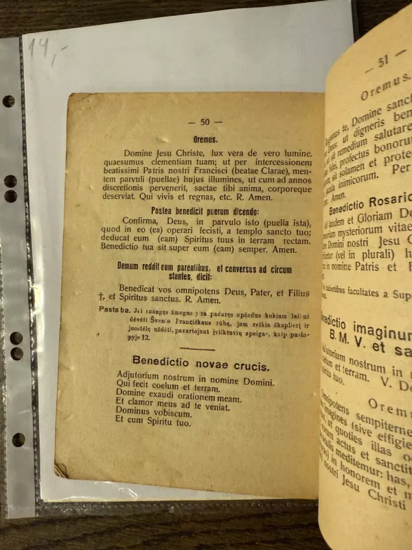 Trečiojo ordeno ritualas - Mažesniųjų Brolių leidinys, knyga 6
