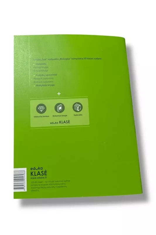 Biologija. 7 klasei, Antrasis pratybų sąsiuvinis (serija „Šok“) - Jūratė Mikulevičiūtė  Margarita Purlienė  Laima Firstova, knyga 3