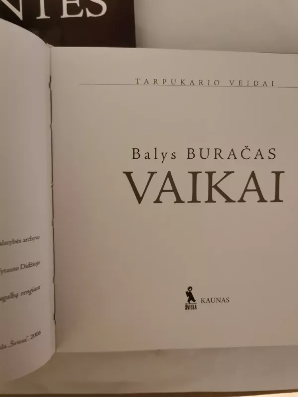 Darbai ir šventės, Vaikai, Portretai. Tarpukario veidai - Balys Buračas, knyga 5