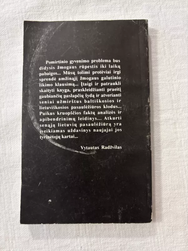 Dausos • Pomirtinio gyvenimo samprata senojoje lietuvių pasaulėžiūroje - Gintaras Beresnevičius, knyga 5
