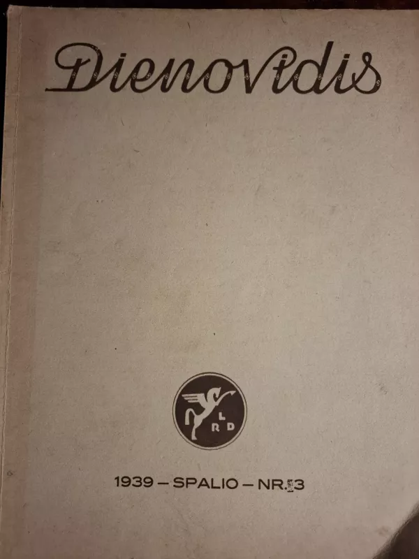 Dienovidis žurnalas 1939m. Nr.3 - Autorių Kolektyvas, knyga 3
