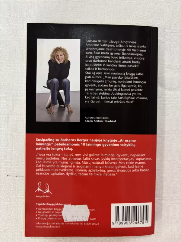 Ar esame laimingi? - Barbara Berger, knyga 4