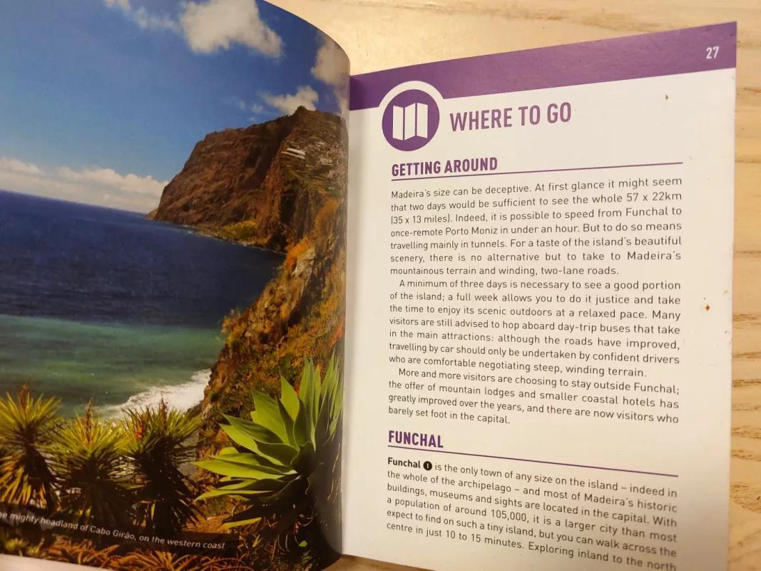 Insight Guides Pocket Madeira (Travel Guide with Free E Book and pull-out map) - Insight Guides, knyga 6