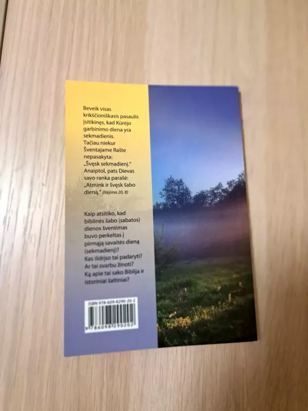 Kas ir kada Šabo šventimą pakeitė sekmadienio šventimu - Georgijus Melaščenka, knyga 3