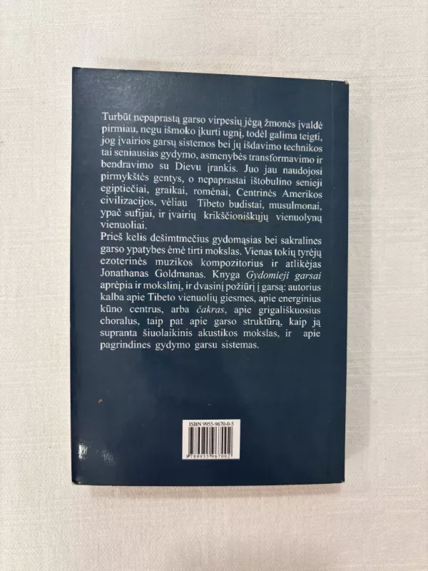 Gydomieji garsai - Jonathan Goldman, knyga 5