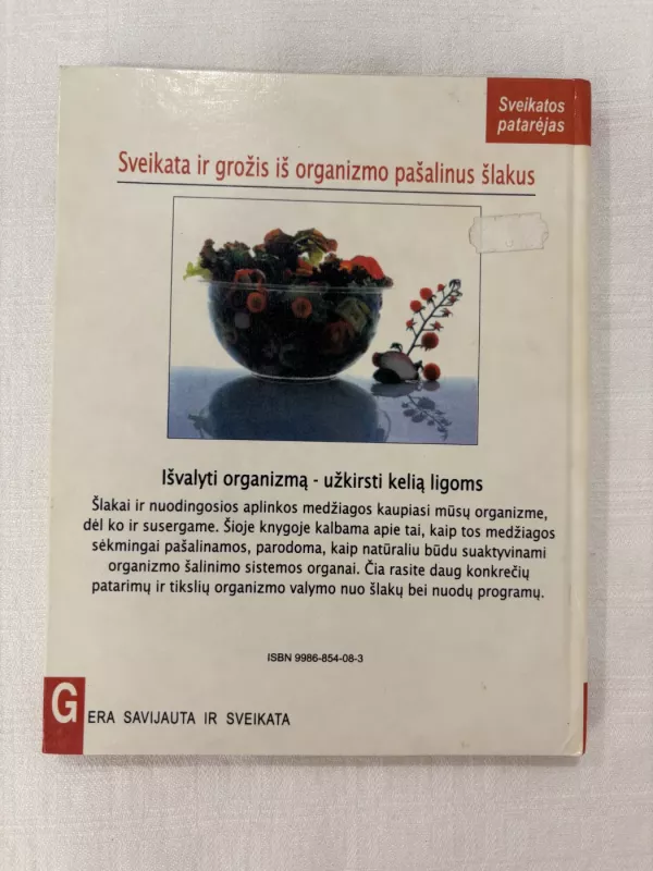 Sveikata ir grožis iš organizmo pašalinus šlakus - Margot Hellmis, knyga 5