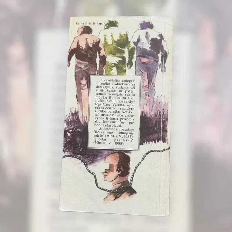 Pernykštis sniegas - B. Mackonytė, knyga 3