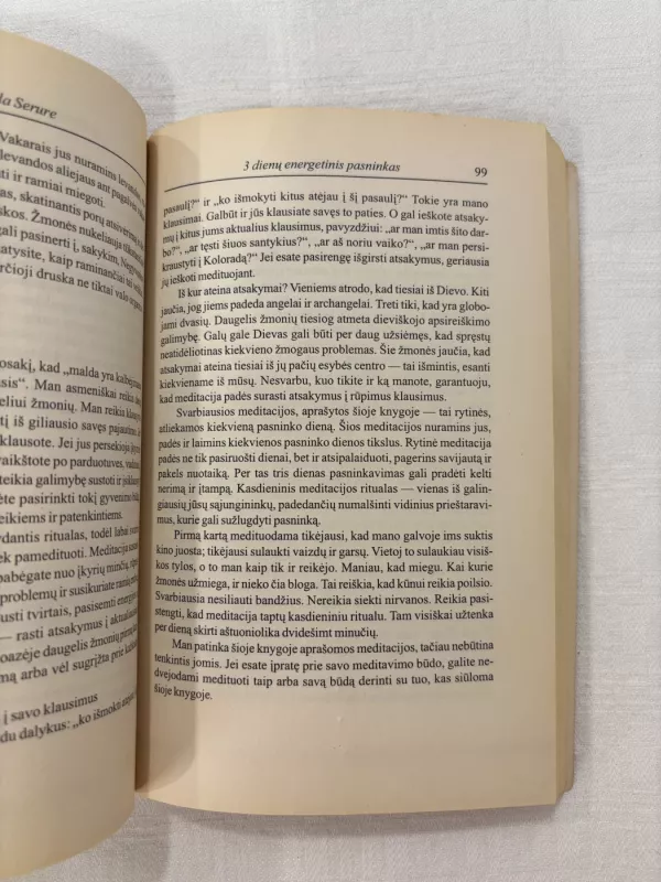 3 dienų energetinis pasninkas - Pamela Serure, knyga 4