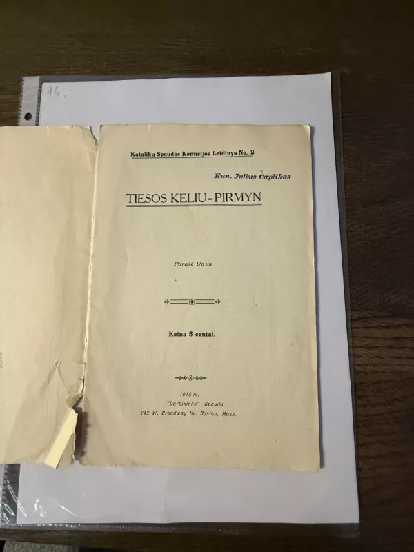 Broliai, pirmyn tiesos keliu - Uosis, knyga 3