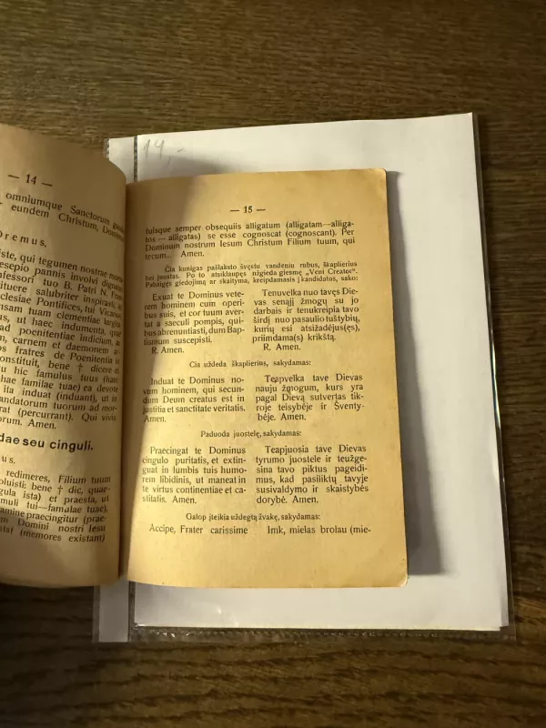 Trečiojo ordeno ritualas - Mažesniųjų Brolių leidinys, knyga 5