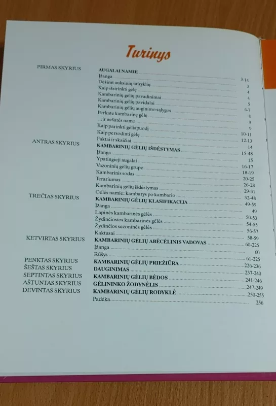 Kambarinės gėlės - D. G. Hessayon, knyga 3