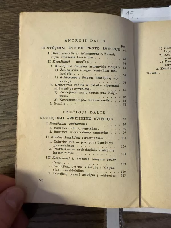 Kentėjimų problema - Ladas Tulaba, knyga 5