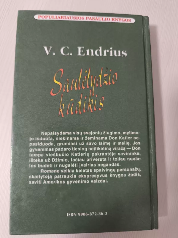 Saulėlydžio kūdikis - Endrius V., knyga 3