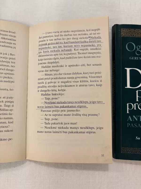 Didysis pasaulio prekiautojas. I ir II dalys - Og Mandino, knyga 4