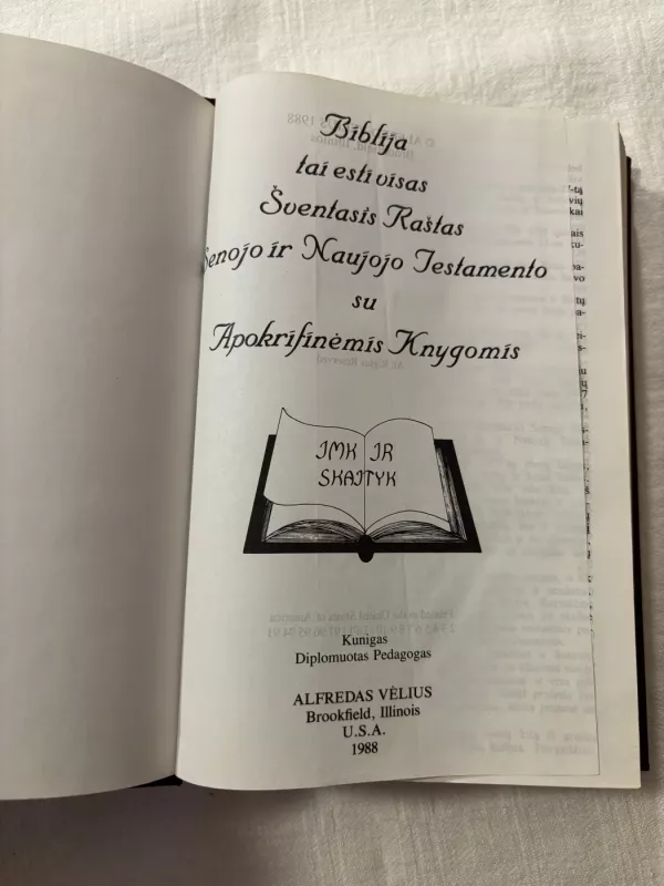Šventasis Raštas - Autorius Nežinonamas, Autoriu koletyvas, knyga 3