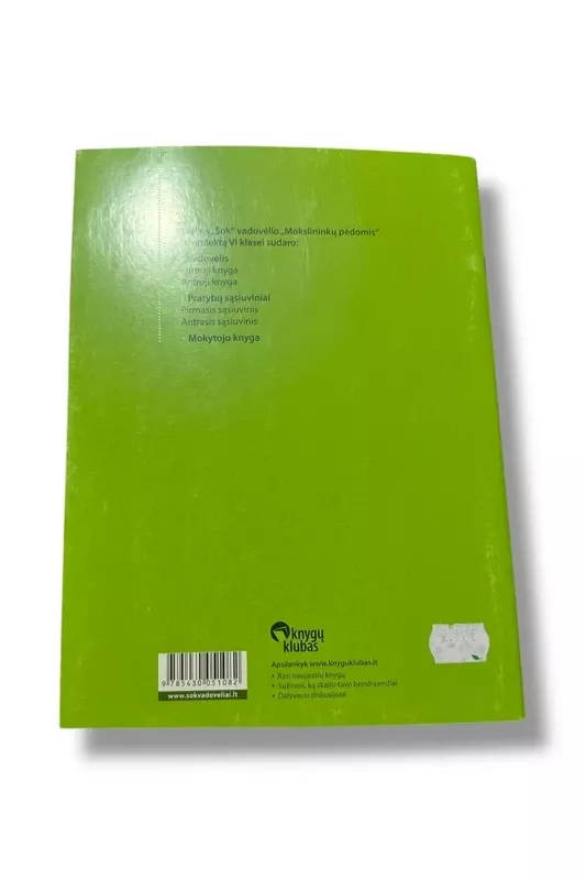 Mokslininkų pėdomis. 2-asis gamtos mokslų pratybų sąsiuvinis 6 kl. (ŠOK) - Juozas Raugalas  Elena Motiejūnienė  Saulė Vingelienė, knyga 3