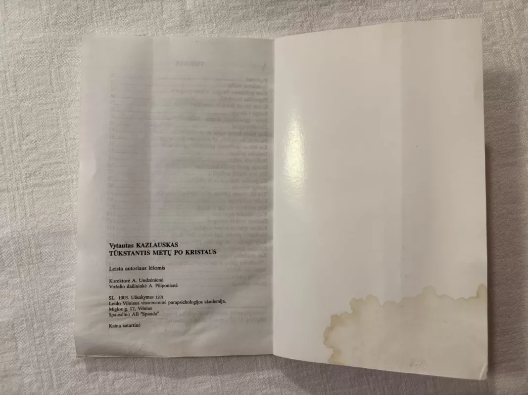 Tūkstantis metų po Kristaus - Vytautas Kazlauskas, knyga 5