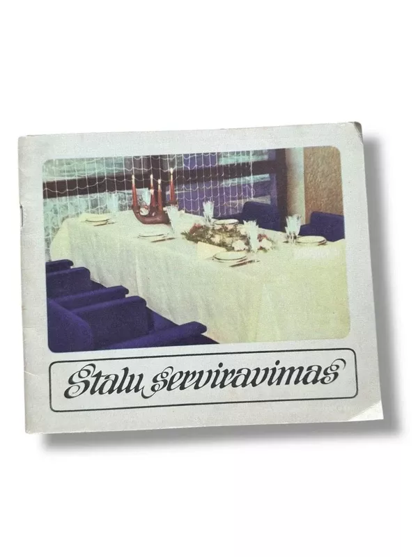Stalų serviravimas - Felicija Galkienė, knyga 2