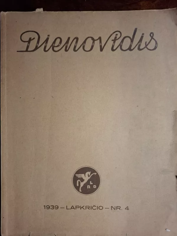 Dienovidis žurnalas 1939m. Nr.4 - Autorių Kolektyvas, knyga 3