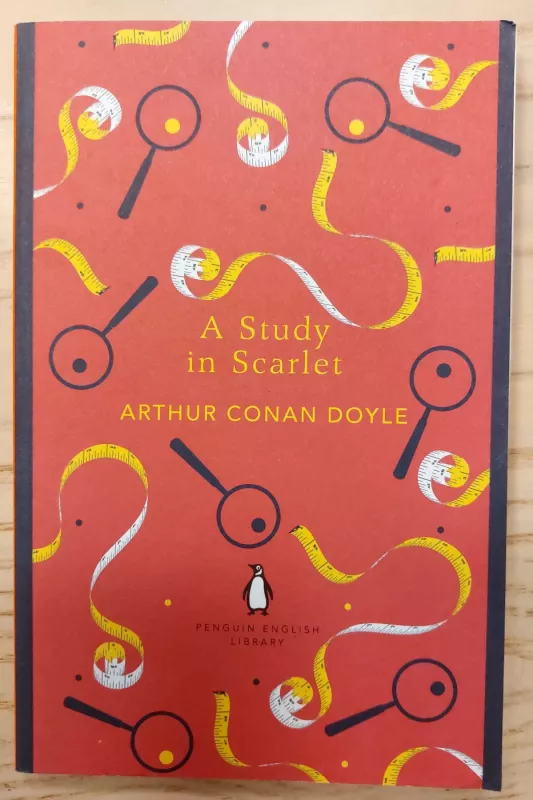 A Study in Scarlet - The Penguin English Library - Arthur Conan Doyle, knyga 2