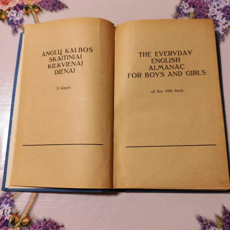 The Everyday English Almanac for boys and girls - M. Dubrovinas, knyga 3